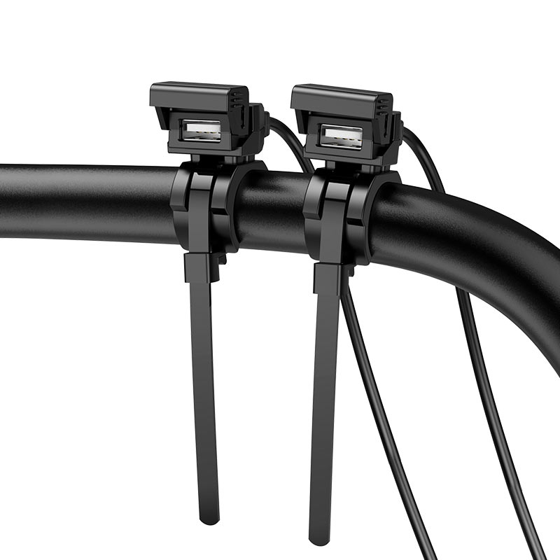 HOCO Z45A Motorcycle USB Charger – Dual Port 36W Waterproof - Saif Al Najmi KwChargersHocoSaif Al Najmi KwHOCO Z45A Motorcycle USB Charger – Dual Port 36W Waterproof